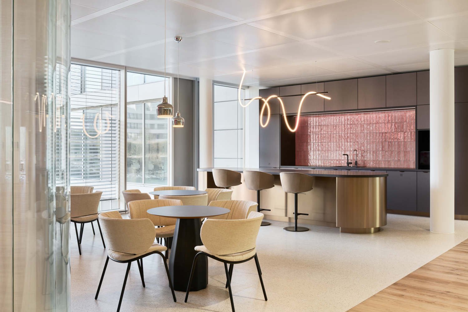 Empfang und Lounge